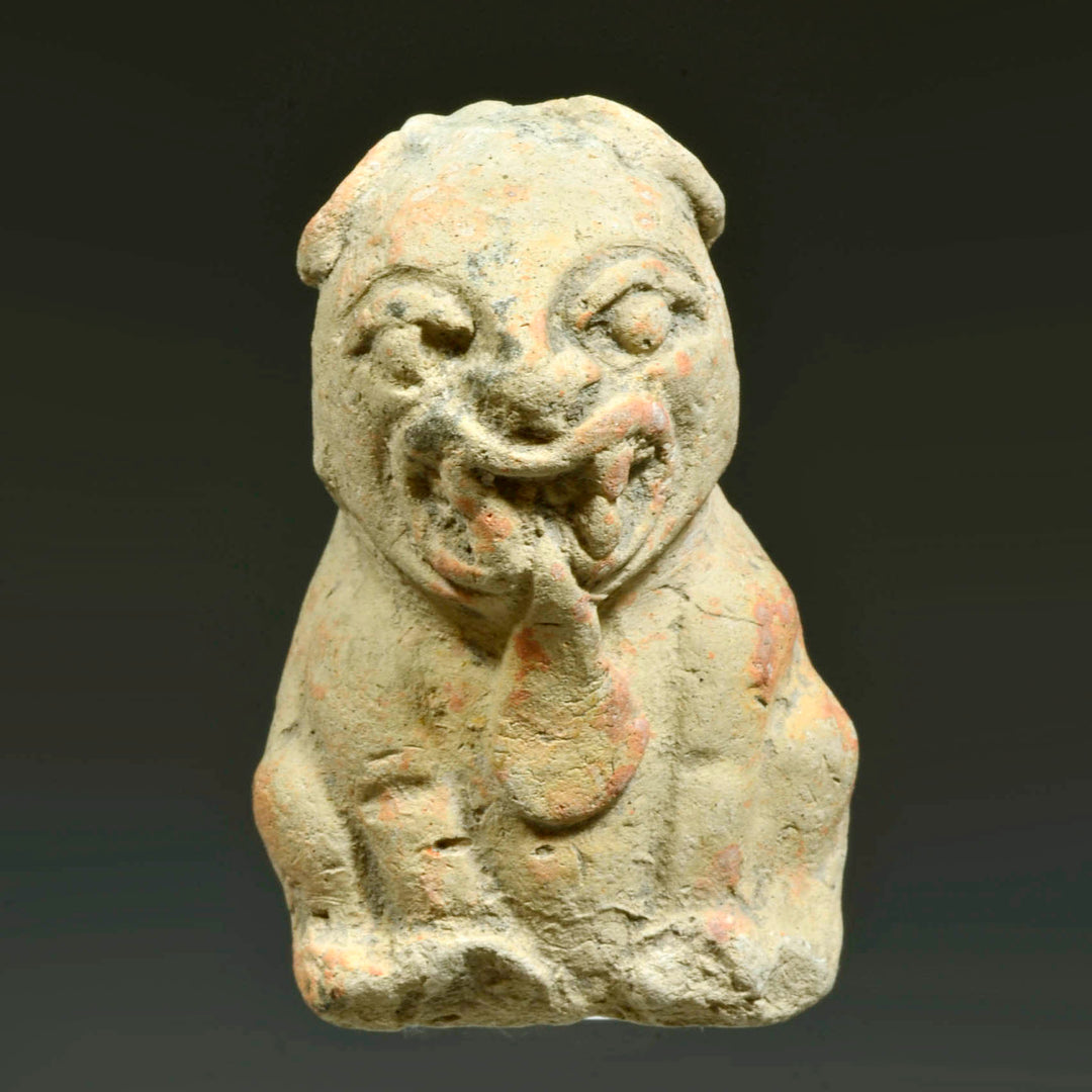 Jamacoaque Pottery Jaguar Whistle Pito