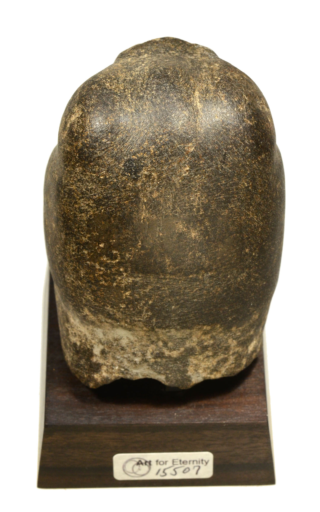 Egyptian Basalt Stone Head of a Baboon