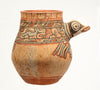 Fine Costa Rican Polychrome Pottery Bird Vessel