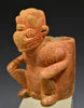 Calima Seated Male Cargador Jaguar Vessel - Art for Eternity