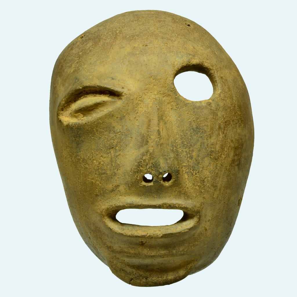 Costa Rican Pottery Transformation Death Mask