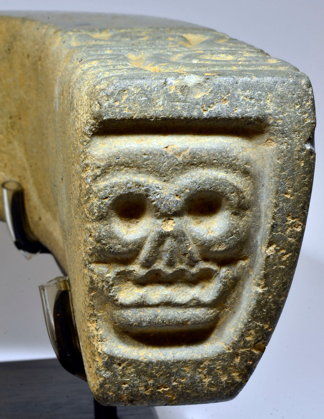 Vera Cruz Stone Carved Effigy Yoke