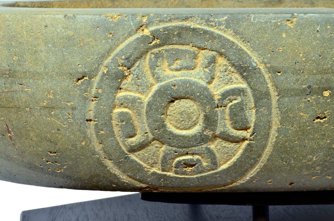 Vera Cruz Stone Carved Effigy Yoke