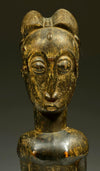 Baule Wood Carved Female Ancestor