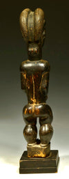 Baule Wood Carved Female Ancestor
