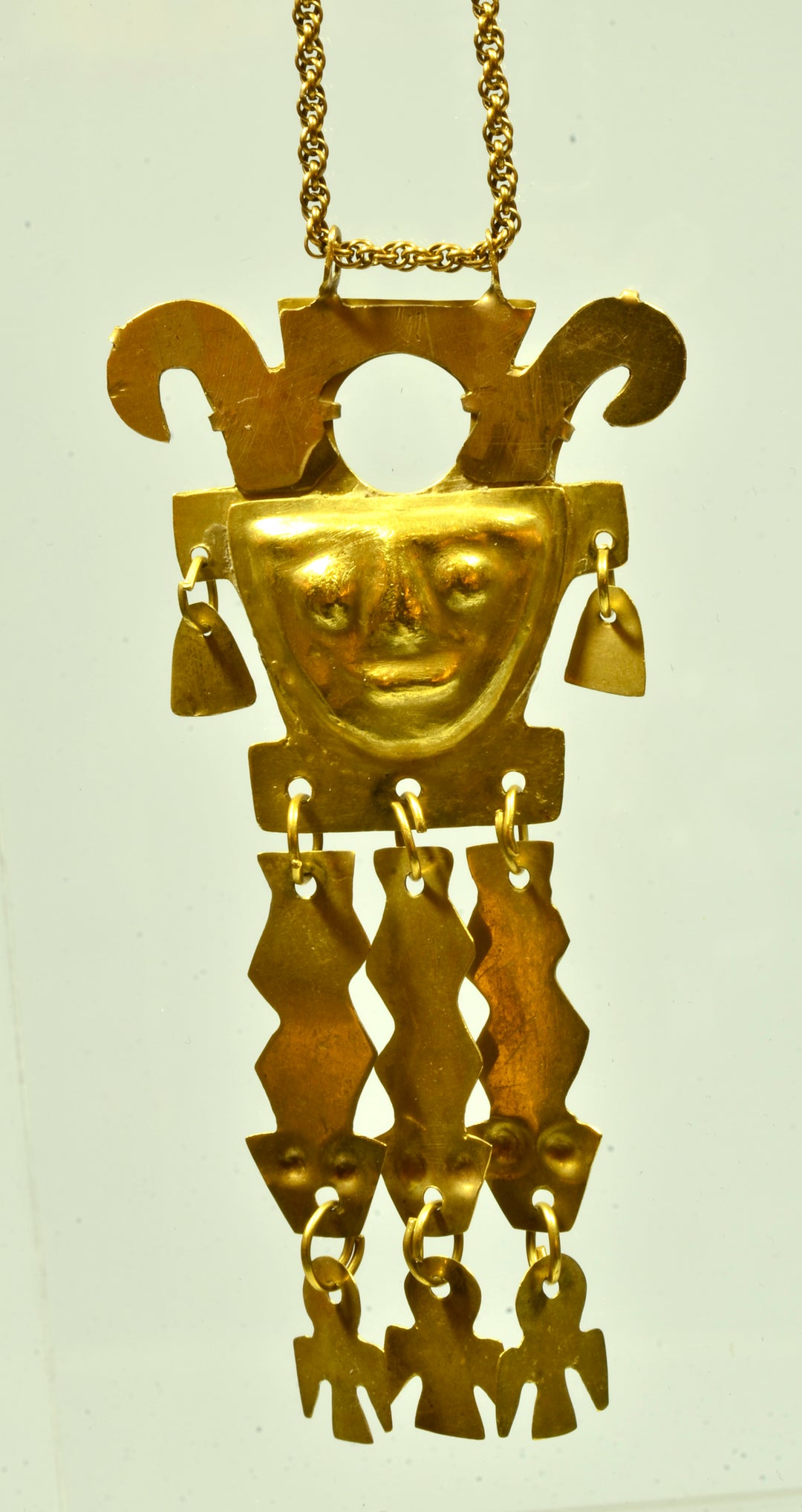 Chavin Gold Janiform Pendant