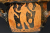 Greek Attic Red Figure Bell Krater with Nude Athlete