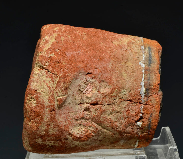 Egyptian Terracotta Funerary Cone for Nakht and Tawy