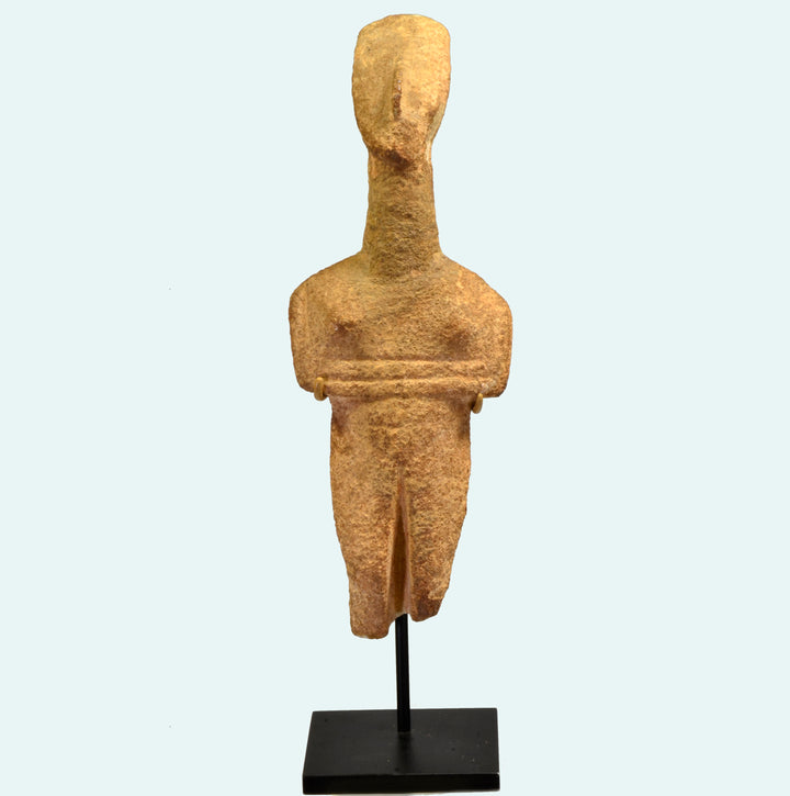 Greek Cycladic Marble Idol