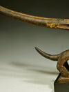Bamana Chiwara Tji Wara Wood Carved Antelope Headdress