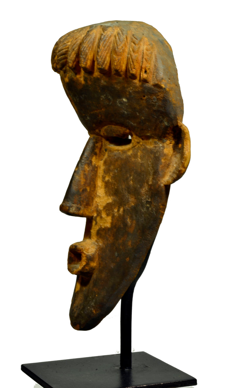 Bassa Wood Carved Mask