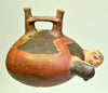 Nazca Polychrome Pottery Erotic Vessel
