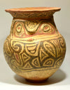 Marajoara Large Decorated Pottery Polychrome Olla