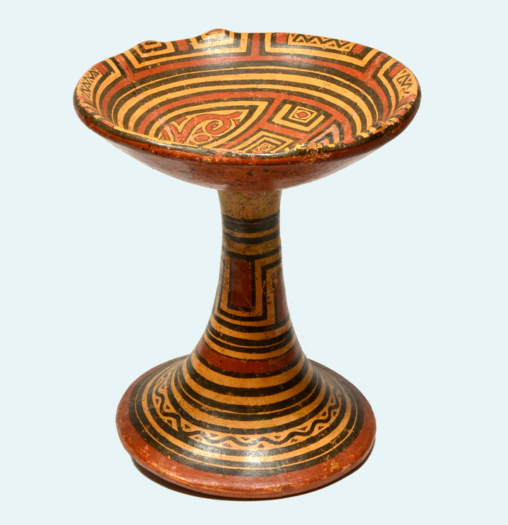 Cocle Polychrome Pottery Fruitera