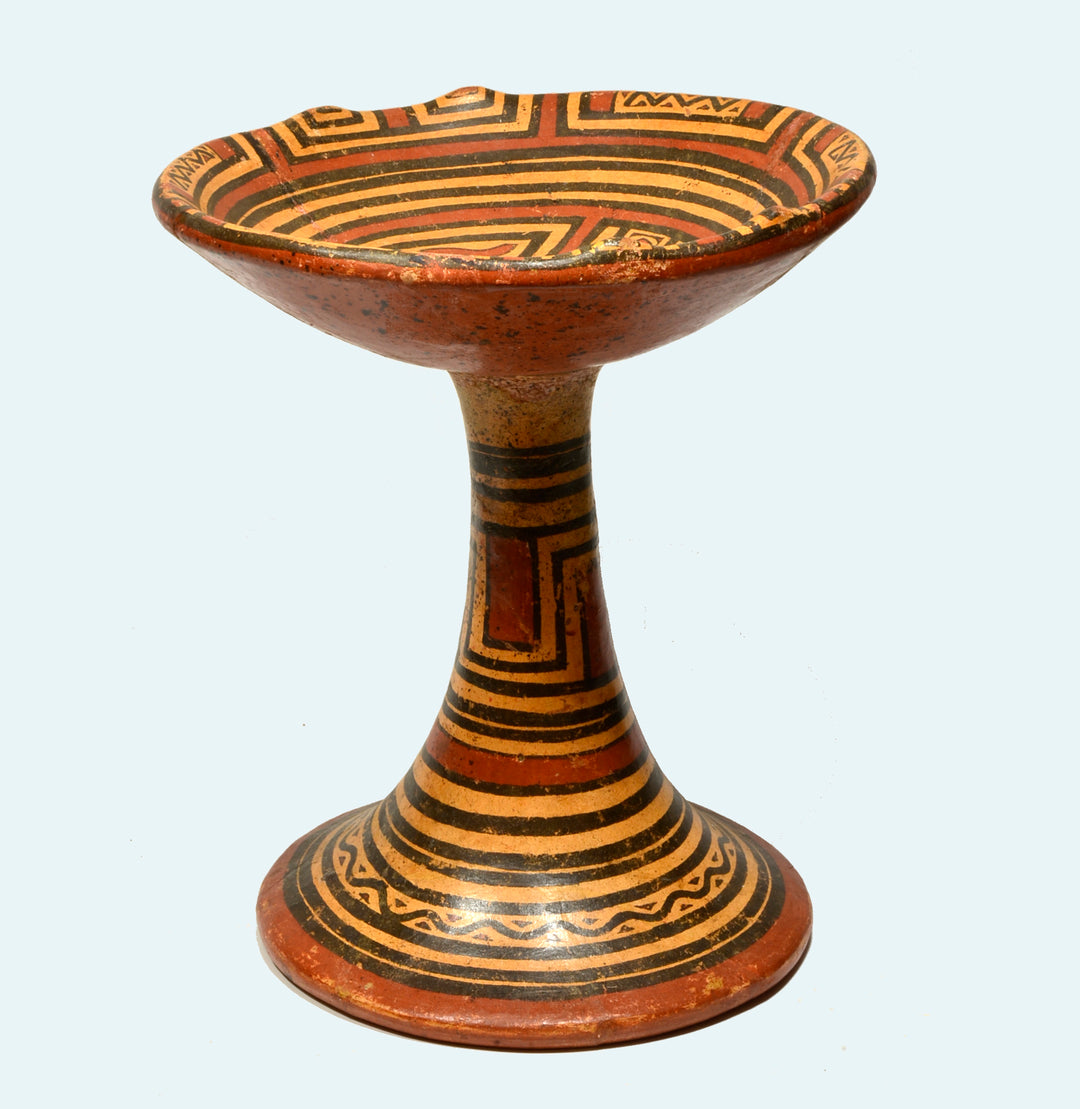 Cocle Polychrome Pottery Fruitera