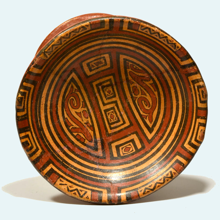 Cocle Polychrome Pottery Fruitera