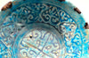 Islamic Kashan Turquoise Glaze Pottery Bowl