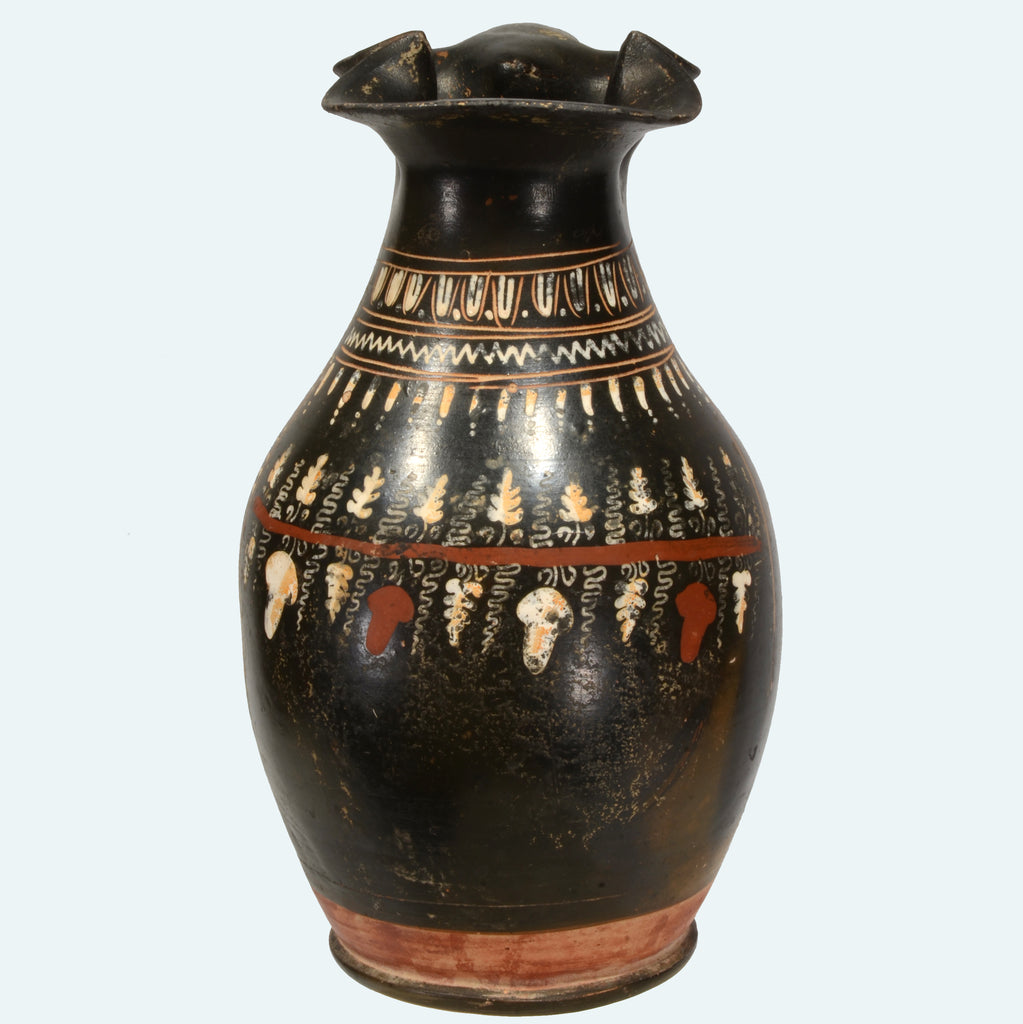 Apulian Gnathia Pottery Oinochoe - Art for Eternity