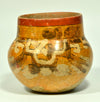 Maya Pottery Polychrome Ritual Vessel