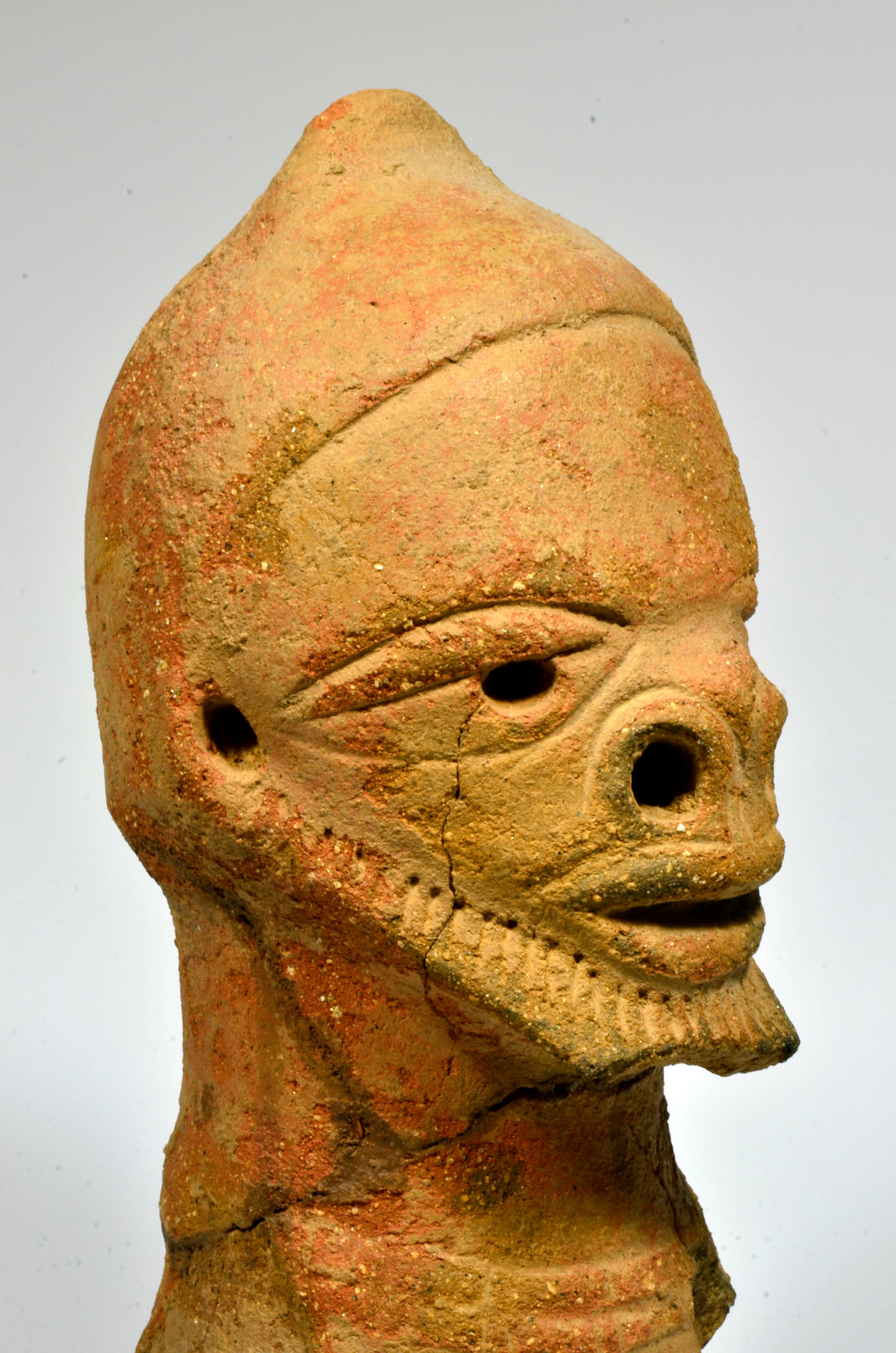 African Sokoto Pottery Bust