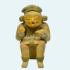 Jamacoaque PotterySeated Shaman Figure