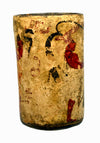 Maya  Polychrome Pottery IK site Cylinder Vessel by the Master of the Pink Glyphs A