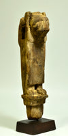Egyptian Wood Lion Formed Furniture Leg