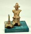 Maya Jaina Pottery Kneeling Figure