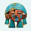 Chimu Wood and Feather Figural Adornment
