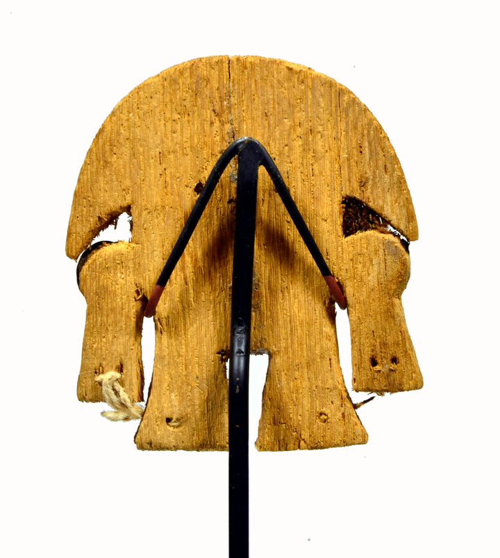 Chimu Wood and Feather Figural Adornment