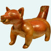 Colima Pottery Redware Dog Holding Corn - Art for Eternity