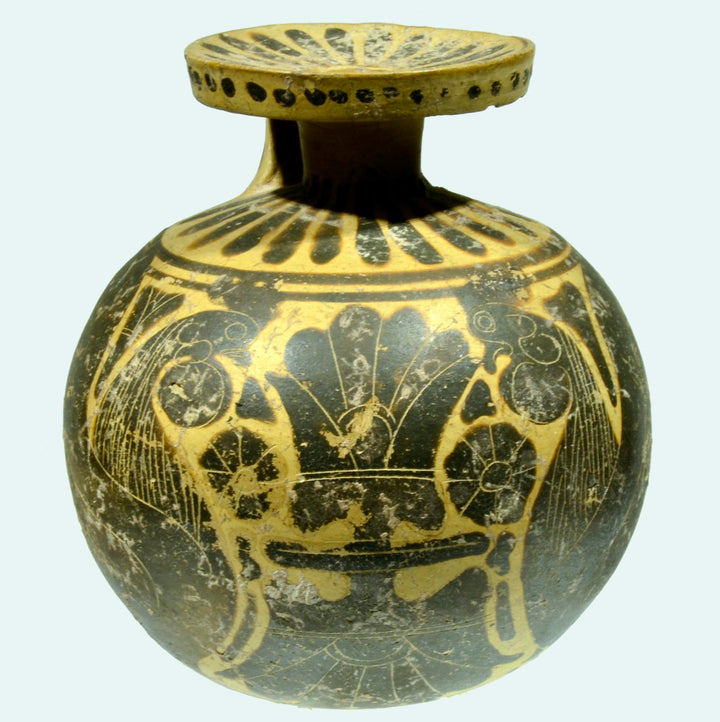 Corinthian Spherical Pottery Aryballos