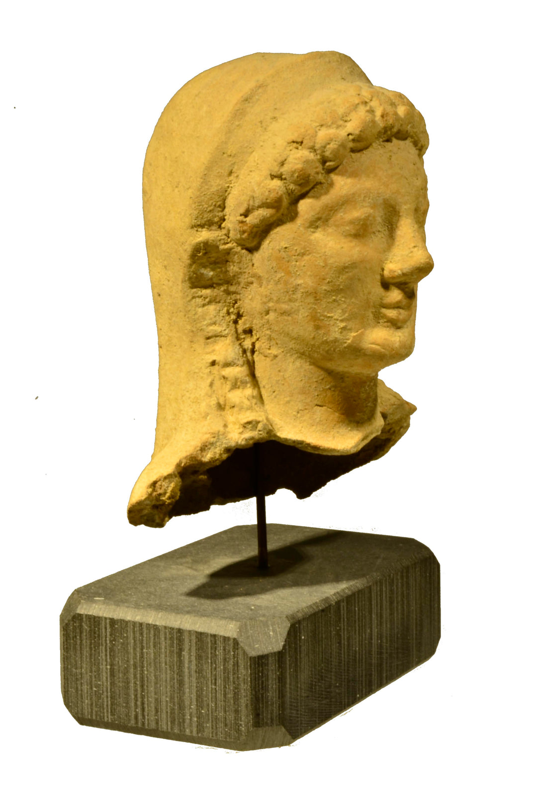 Greek Archaic Terracotta Goddess Bust