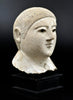 Roman Egyptian Plaster Male Portrait Mask - Art for Eternity