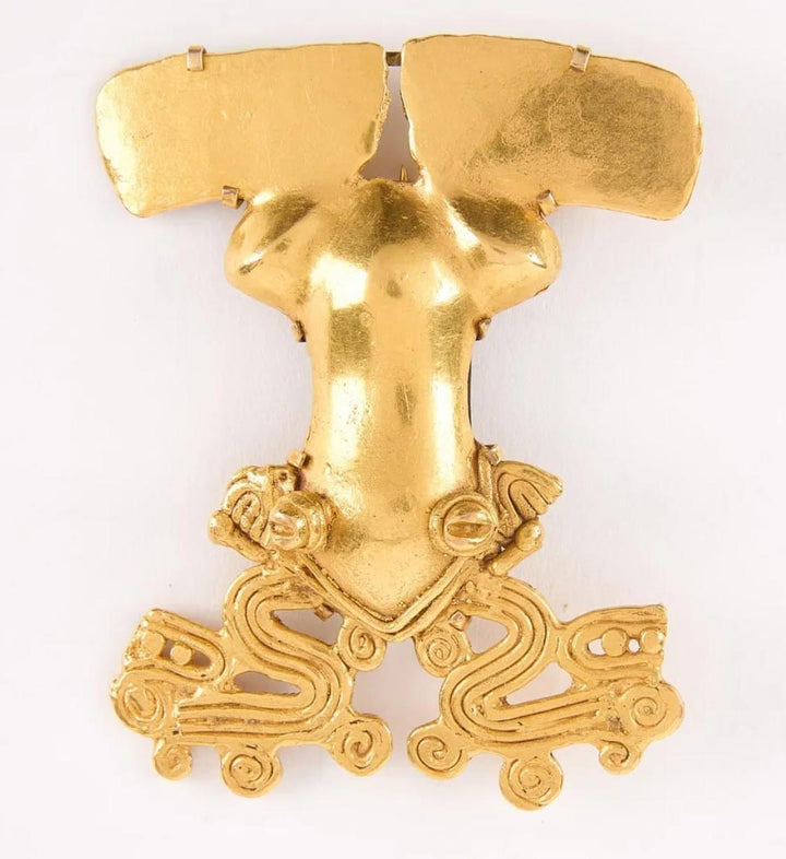 Cocle Cast 22k Gold Frog