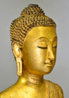 Thai Gilt Bronze Standing Buddha