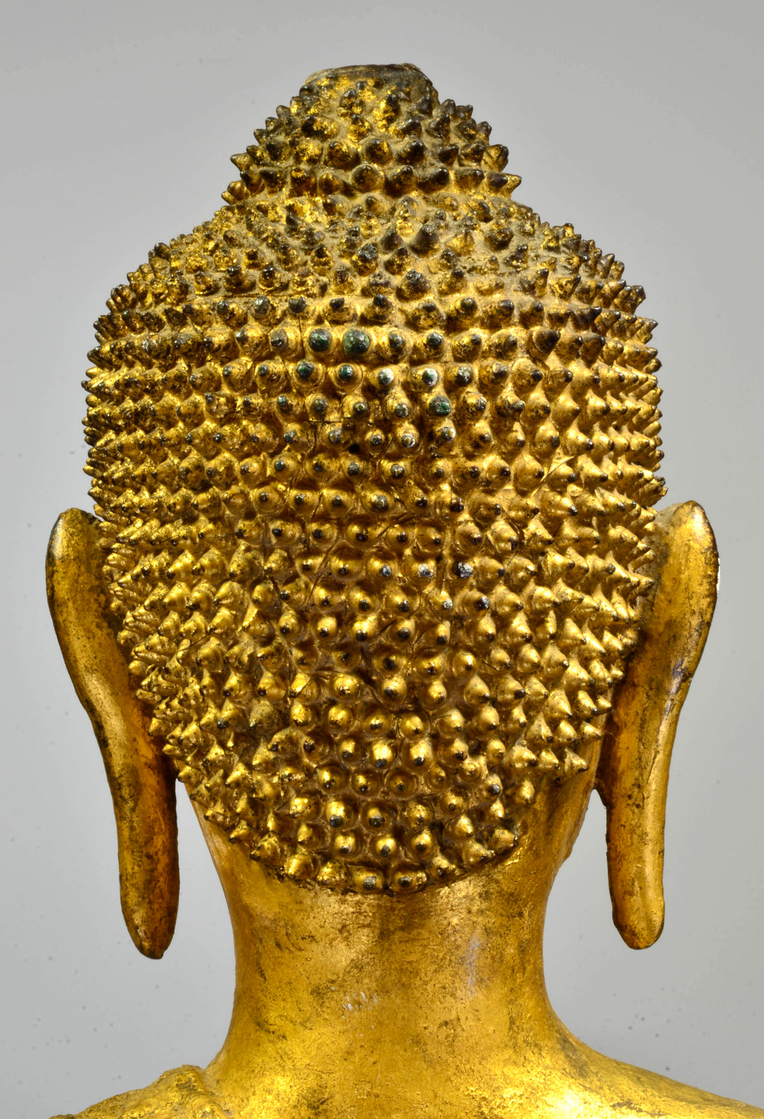 Thai Gilt Bronze Standing Buddha