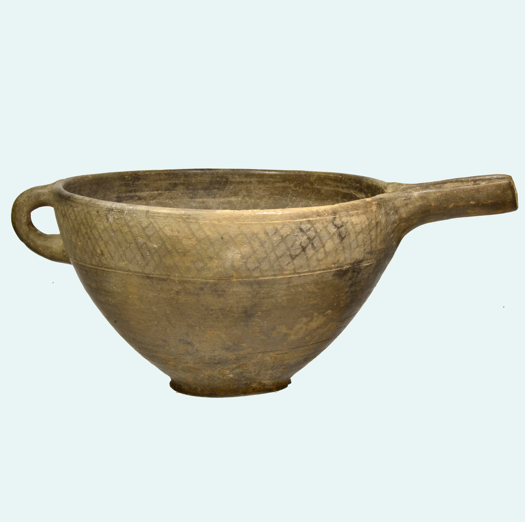 Ancient Amlash Pottery Spouted Vessel - Art for Eternity