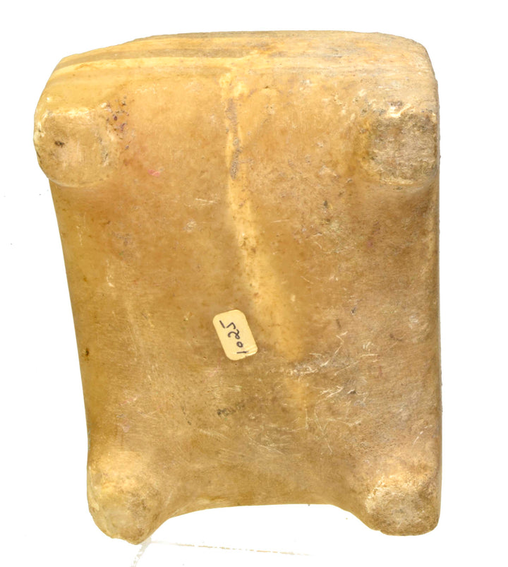 Egyptian Alabaster Rectangular Raised Palette