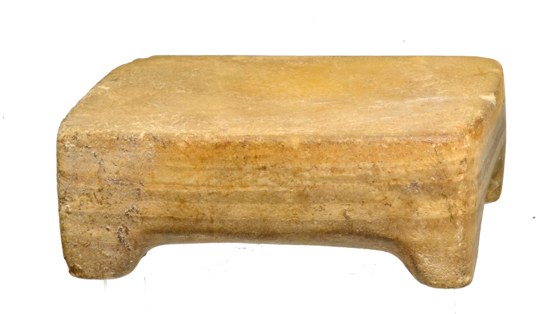 Egyptian Alabaster Rectangular Raised Palette