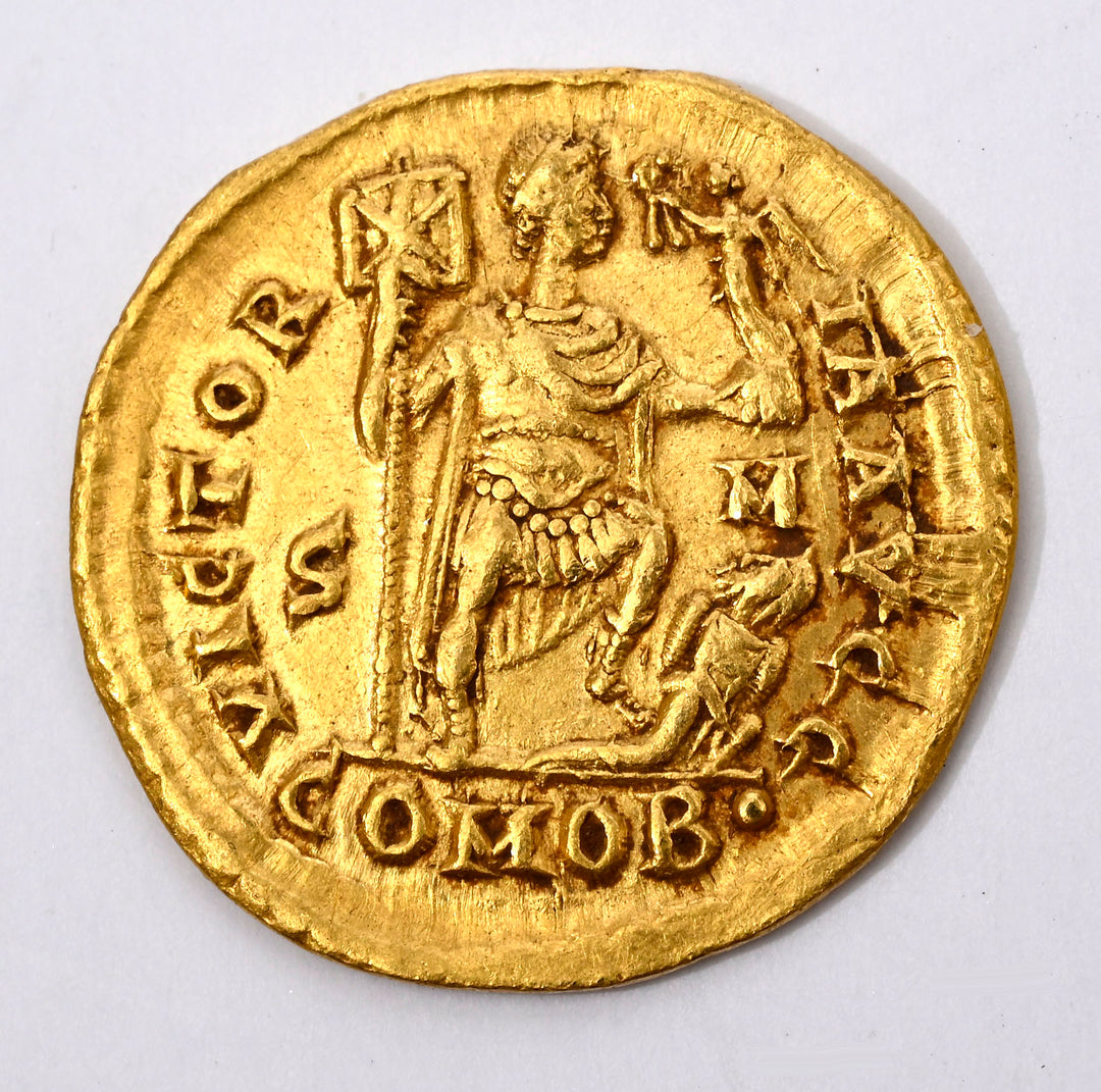 Roman Gold Solidus of Honorius