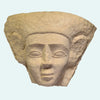 Egyptian or Near Eastern Limestone Anthropomorphic Mask - Art for Eternity