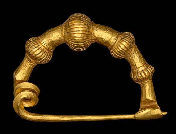Greek Thracian Gold Fibula