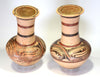 Match Pair Cocle Long Necked Decorated Amphoras (2) - Art for Eternity