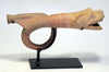 Moche Pottery Jaguar Headed Trumpet - Art for Eternity