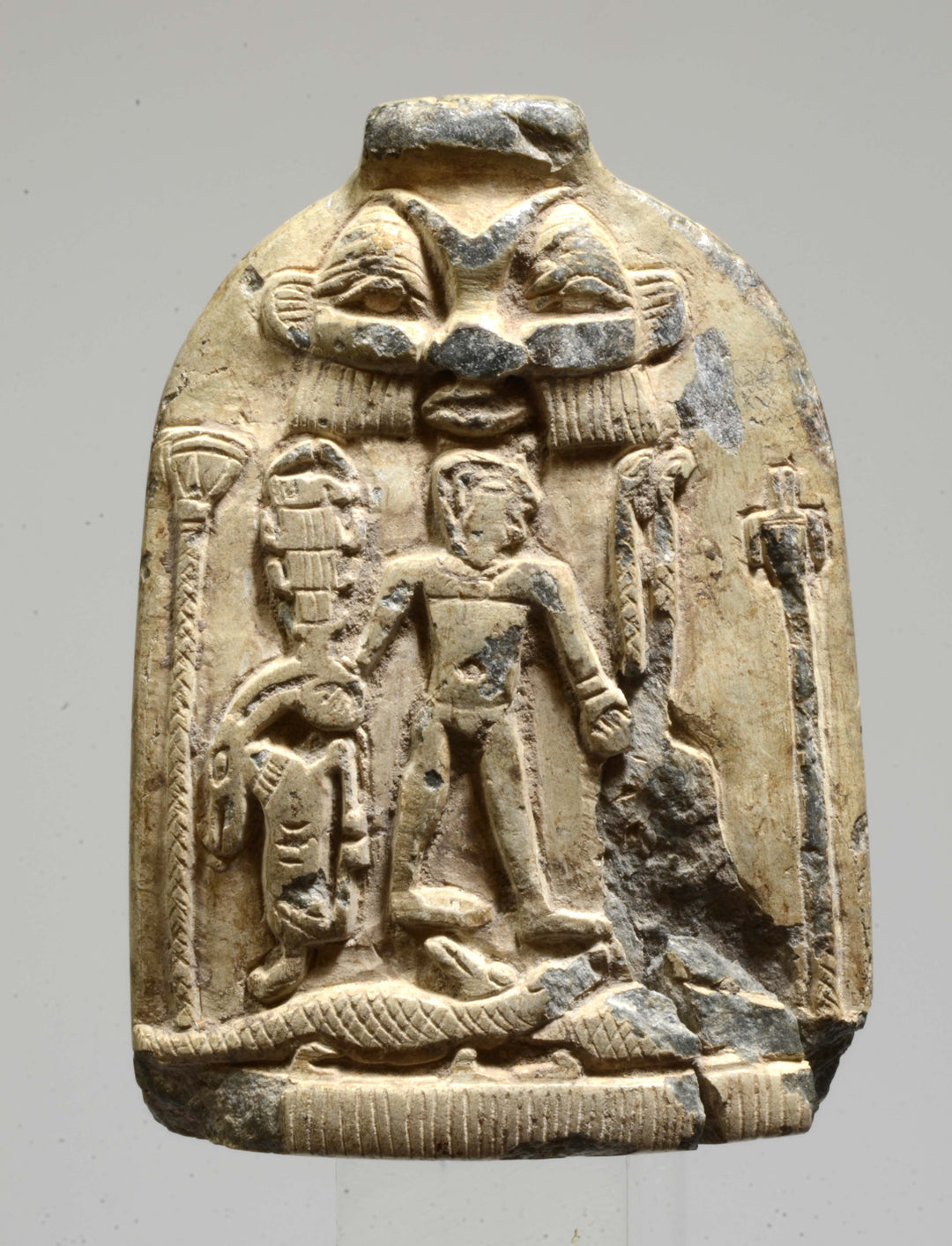 Egyptian Steatite Magical Cippus