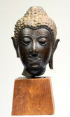 Thai Ayuthia Bronze Head of Buddha - Art for Eternity