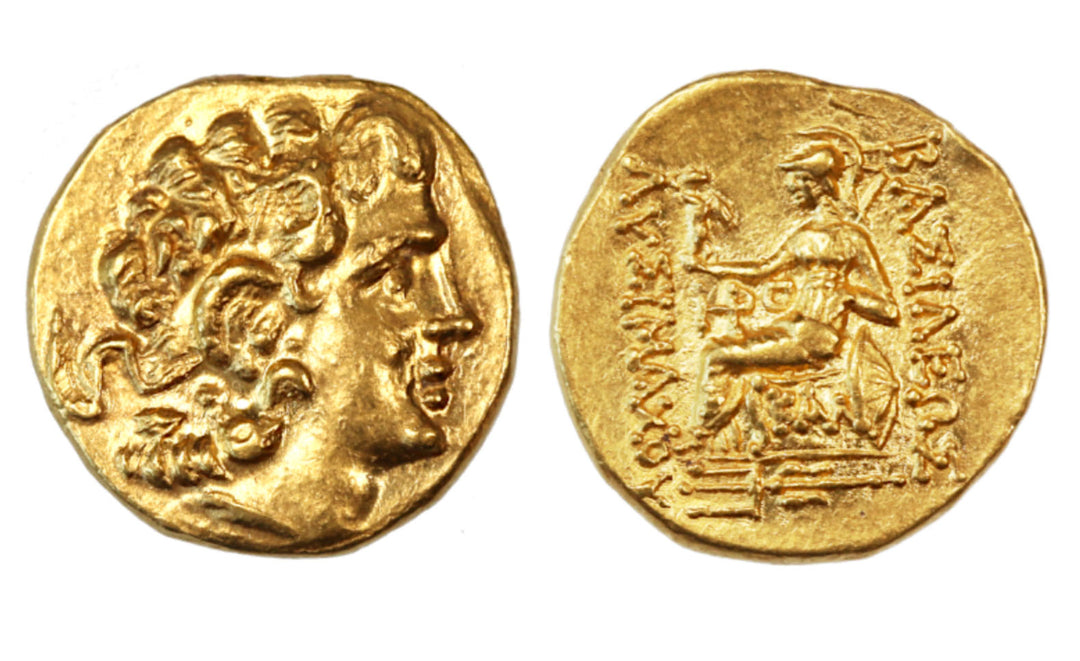 Greek Gold AV Stater Mithradates V Euergetes