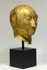 Tibetan Gilt Copper Lifesize Head of a Lohan - Art for Eternity