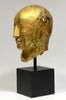 Tibetan Gilt Copper Lifesize Head of a Lohan - Art for Eternity